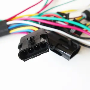 Custom Industry Wire Harness Electric Motorcycles Scooter Cable Assembly With Amp Wiring Kit