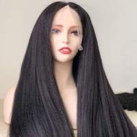 Perruque naturelle en cheveux humains vierges bruts, alignés aux cuticules, avec dentelle transparente, cheveux Remy vietnamiens, ondulés soyeux, pour extension et dropshipping