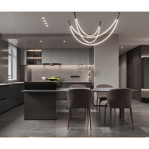 One Stop Solution High End 5 Star Modern Villa Penthouse Hotel Bedroom Complete Furniture Package with Fabric & MDF - Product Image 2