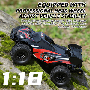 YH E - Buggy Todoterreno <span class=keywords><strong>RC</strong></span> de Alta Velocidad 1/18, sin Escobillas, 4WD, con Faros LED, Barra Antivuelco, <span class=keywords><strong>2</strong></span>.4G, Auto de Carreras de Grado Hobby - Product Image 3