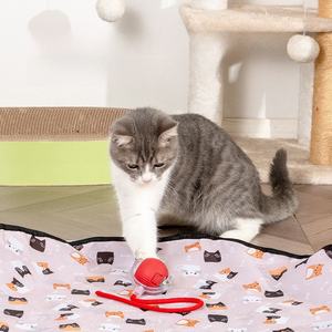 Smart Cat <span class=keywords><strong>Toy</strong></span> Luxury Cat Trap Cat cappe cap Hide and Seek giocattoli caccia simulata movimento automatico attivato in movimento - Product Image 5