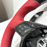 Volant personnalisé professionnel pour Mercedes Benz Classe S W222 W221 en fibre de carbone