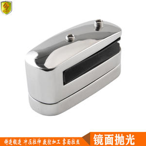 Clips en verre en acier inoxydable moulés avec précision, petits clips en verre à montage latéral mural pour piscine, accessoires pour piscine - Product Image 2