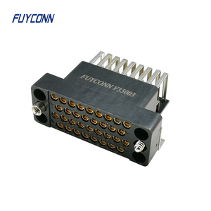 Connecteur femelle V35F0101K-LP V.35 à 34 voies, connecteur PCB à angle droit V.35 vers adaptateur mâle DB25 (<span class=keywords><strong>TS</strong></span>) série V35 - Product Image 1