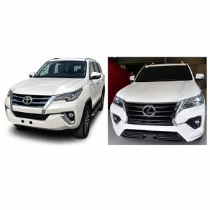 Kit carrosserie complet JJQ : Pare-chocs avant et arrière, calandre, garnitures de phares et feux arrière, garde-boue pour <span class=keywords><strong>Toyota</strong></span> Fortuner ancienne – Pièces de mise à niveau et de modification - Product Image 2