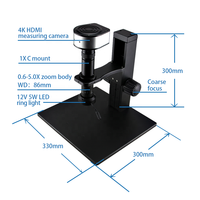 FM4K650Q ultra High Resolution 3840x2160 4K Monocular Measuring Video Microscope