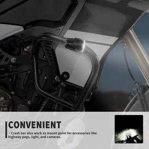 RACEPRO, barra de choque superior e inferior para motocicleta, marco protector de motor, parachoques protector contra caídas para Yamaha <span class=keywords><strong>Tenere</strong></span> 700 XT700Z 2019-2023 - Product Image 4