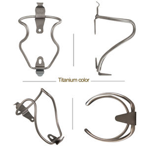 OEM/ODM Support de vélo en alliage de titane 25g ultraléger pour vélo de route et de montagne Cage de bouteille d'eau Support de bouilloire pour vélo Pièce de cyclisme en titane - Product Image 3
