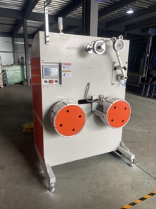 Nhà Máy bán hàng trực tiếp đầy đủ tự động PLC kiểm soát đôi-trạm Pet Strap Ribbon quanh co máy - Product Image 3