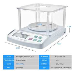 SF-400c + <span class=keywords><strong>r</strong></span> bilancia elettronica per uso domestico, scala all'ingrosso di piccoli grammi, bilancia da cucina, bilancia per alimenti - Product Image 5