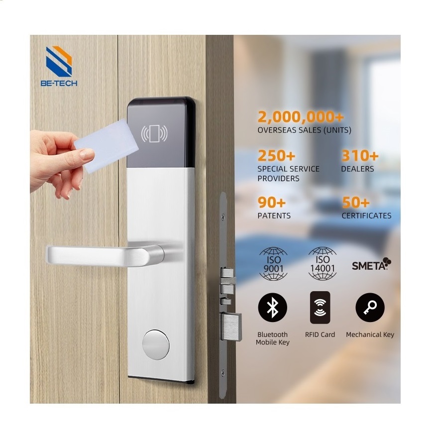 smart key lock doors with cards and energy cut off