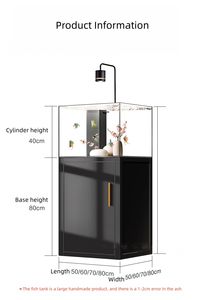 ถังตู้ปลาทำจากแก้วใสพิเศษพร้อม<span class=keywords><strong>ตู้</strong></span>สำหรับปลาทองบ้าน75แกลลอนสีใสประหยัดพลังงานเป็นมิตรกับสิ่งแวดล้อม - Product Image 6