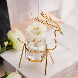 Deer Aromatherapy Diffuser 50ml Iron Home Decoration Long Lasting Fragrance - Product Image 1