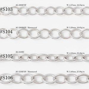 ศรีลังกาก้าสร้อยคอโซ่ K18หญิงได้รับความนิยมจากโรงงาน - Product Image 2