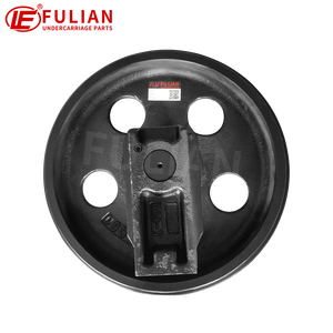 Rodillo tensor de oruga de alta calidad 81N1-13100 para <span class=keywords><strong>Hyundai</strong></span> R80-7 R80-7A R80CR-9 R80CR-9A - Product Image 1
