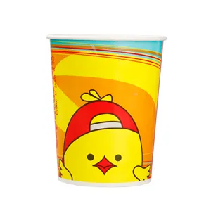 Wholesale Custom Available Paper Bucket for Chicken with Lid