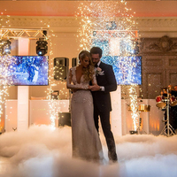 Équipement de feux d'artifice à étincelles froides 600w, fontaine d'étincelles blanches pour mariage et événements
