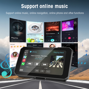 Écran de moto sans fil Full HD de 5 pouces avec CarPlay, Android Auto, étanche IP67, TPMS en option - Product Image 2