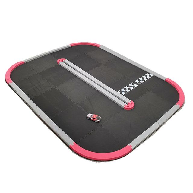 50cm Track Set for 1:24 1:28 1:43 Scale RC Cars Family Practice Race Home Use 3*2m RC Tracks RC Airplane Parts Simple Gameplay