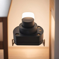 Interrupteur à bouton-poussoir micro en métal et plastique, 2 broches plates avec trou, mini ON/OFF, SMD, autobloquant, 3A 250V pour appareils électroménagers
