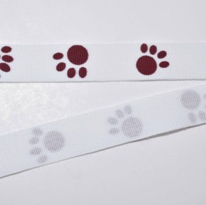 Correas <span class=keywords><strong>de</strong></span> algodón impresas blancas ópticas para embalaje <span class=keywords><strong>de</strong></span> regalo Fabricante <span class=keywords><strong>de</strong></span> correas personalizadas - Product Image 3