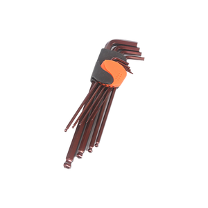 9pcs thiết lập với thêm đầu bóng dài jeux de Cle Allen multifonctions Allen Hex Key Wrench bộ kết hợp - Product Image 5