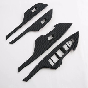 Accessoires de voiture Couverture de lève-vitre LHD Panneau de bouton de levage de fenêtre Garnitures décoratives pour Toyota <span class=keywords><strong>Yaris</strong></span> <span class=keywords><strong>Cross</strong></span> 2023 - Product Image 5