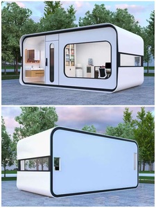 M tùy chỉnh prefab mô-đun <span class=keywords><strong>container</strong></span> nhà Apple cabin văn phòng Pod nhỏ gấp viên nang phòng khách phòng ngủ căn hộ hội thảo - Product Image 3