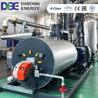 Chaudière à huile thermique au gaz série YQW 1,4 MW, chauffe-huile horizontal à 3 passages pour la transformation alimentaire, norme ASME