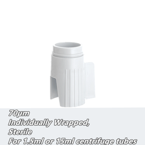 1.5mlまたは15ml遠心管用のセルフィルターガンマ滅菌ナイロン膜40/70/100 Umろ過研究所 - Product Image 5