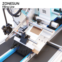Ligne de production d'emballage et de remplissage de sachets de pâte avec pompe à engrenages servo ZONESUN ZS-FSL220