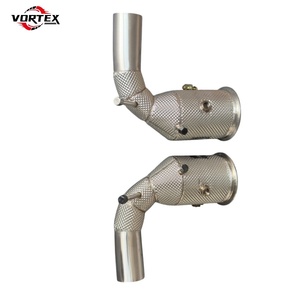 Système d'échappement en acier inoxydable haute performance Vortex pour 992 Turbo S - Product Image 3