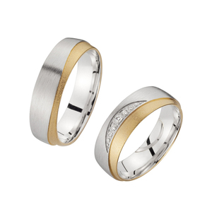 หรูหรา<span class=keywords><strong>bamoer</strong></span>เครื่องประดับแหวนผ่าตัดเหล็กสัญญาแหวนของขวัญสำหรับงานแต่งงาน - Product Image 3