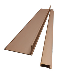 Étagère murale LED en aluminium en forme de <span class=keywords><strong>L</strong></span> pour salon, chambre et rangement domestique - Product Image 4