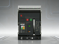 Disjoncteur universel intelligent Changshu série CW6, capacité de coupure 1600A 66kA, tension nominale AC/DC 50/60Hz, numérique