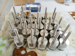 Main courante en acier inoxydable de style moderne <span class=keywords><strong>Inox</strong></span> 304, balustrades et rampes pour balcon, terrasse et escalier en verre - Product Image 2