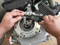 Moteur à essence FC190F en promotion, 15 CV, 420 cm³, arbre conique 23 °   EURO 5 avec bride pour l'Europe