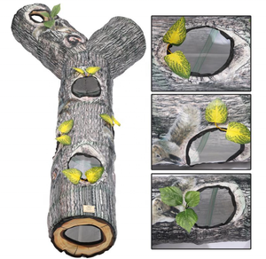 อุโมงค์แมวขนาดใหญ่3ทาง,ท่อยุบได้พร้อมรูแอบมองอุโมงค์แมวของเล่นเขาวงกตแบบโต้ตอบสไตล์ใหม่ - Product Image 5