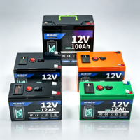 Generator surya lifepo4 tersedia dalam berbagai ukuran, baterai lifepo4, Baterai Lithium Isi Ulang dengan Port USB dan Sakelar Daya On/Off
