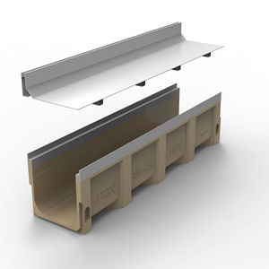 Canal de gouttière de drainage de <span class=keywords><strong>fente</strong></span> de grille de route d'acier inoxydable - Product Image 1