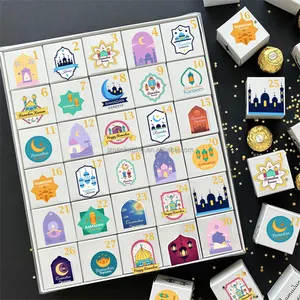 Ramadan Decoraties 2024 Hete Verkoop Lage Prijs Ramadan Chocolade Kalender 30 Dagen Lade Boxen Ramadan Kalender Voor Kinderen