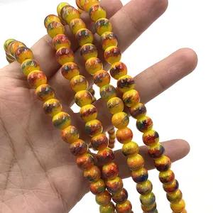 bead landing wholesale glass picture beads for making jewelry