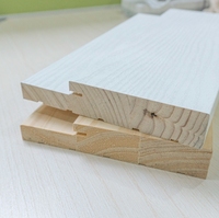 Montant de porte contemporain en bois massif composite PVC Cadre fini avec fenêtre en bois plastique pour usage intérieur dans les supermarchés Garages