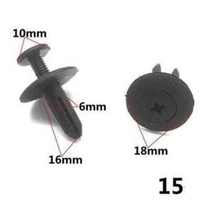 Rivets à pression en nylon plastique à tête ronde - Product Image 3