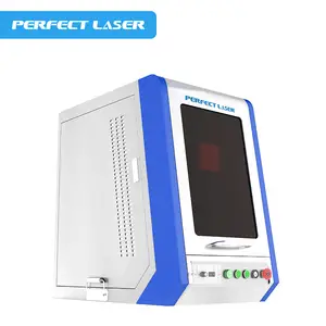 Perfekte Laser Industrie Erschwing liche Faser Laser Markierung und Gravur Maschine Mit Schrank