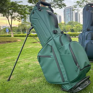 ASL <span class=keywords><strong>GOLF</strong></span> Borsa da <span class=keywords><strong>Golf</strong></span> a 6 Scomparti in Pelle PU Leggera e Impermeabile Verde Nero Grigio Blu - I Clienti Americani Ricevono le Loro Borse in 7 Giorni - Product Image 6