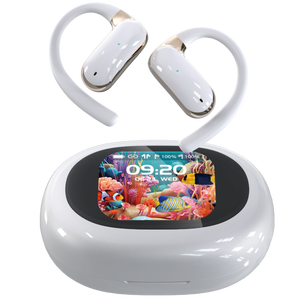 <span class=keywords><strong>A16</strong></span> Pro 2025 Deportes Auriculares inalámbricos con pantalla LED Precio de fábrica 144 Idiomas OWS Pantalla táctil Auriculares Batería de larga duración - Product Image 3