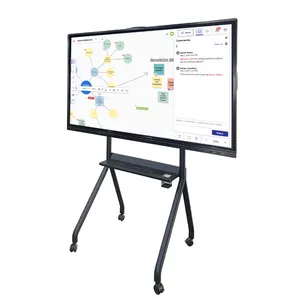 One-click Screen Smart Interactive Panel Finger Touch Screen All In One Smart Interactive Boards