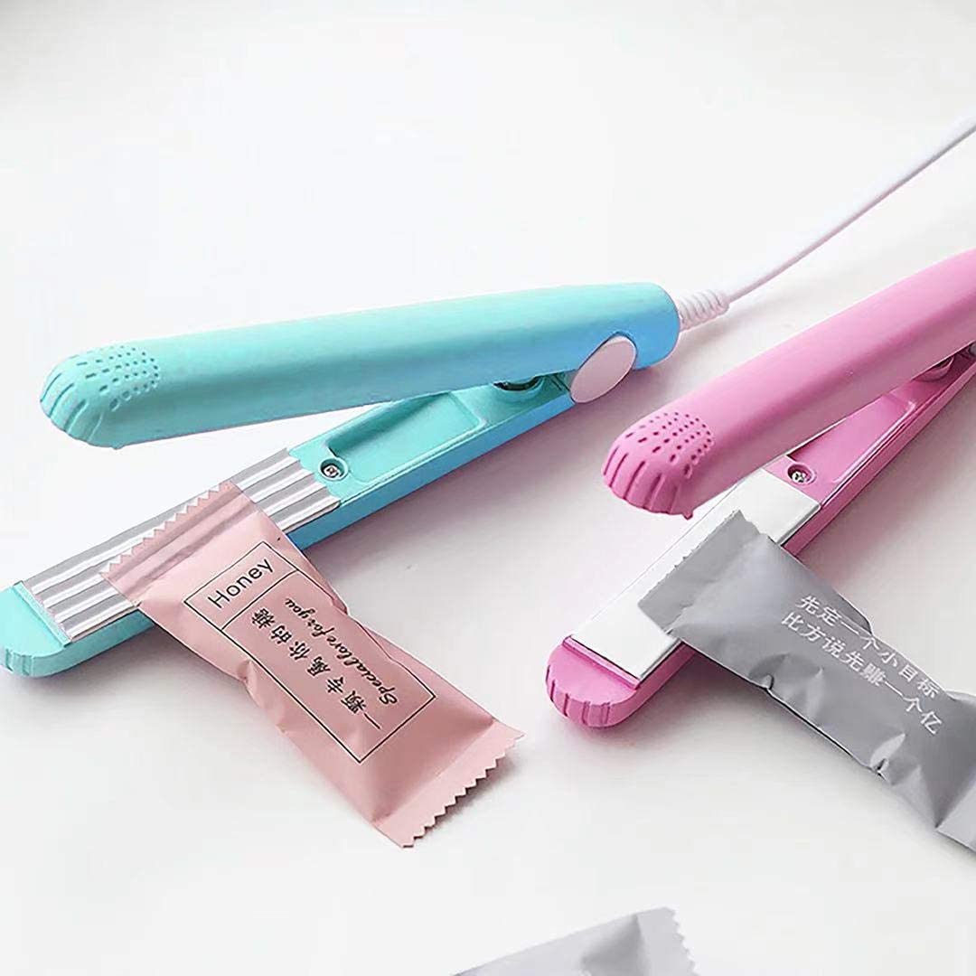 Mini Bag Heat Sealer 2 Pack,Portable Handheld Heat Sealing Food Bags,Portable Smart Heat Sealer Power for vacuum sealed bags