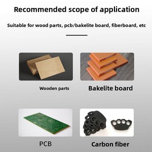 Fresa de Carburo Sólido con Dientes de Maíz de 3.175mm para Router CNC, para PCB, Fibra de Carbono y Tablero Epoxi - Product Image 2